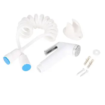 

Toilet Bidet Spray ABS Mini Handheld Toilet Bidet Spray Shower Head Bathroom Body Cleaner Hose Adapter