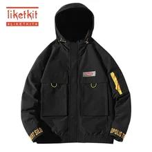 ^^Best Offers Liketkit Men's New Autumn Jackets 2019 Male Solid Embroidery Cotton Hooded Jackets Mens Safari Vintage Loose Japanese Streetwear ^^Best Offers Liketkit Men's New Autumn Jackets 2019 Male Solid Embroidery Cotton Hooded Jackets Mens Safari Vintage Loose Japanese Streetwear