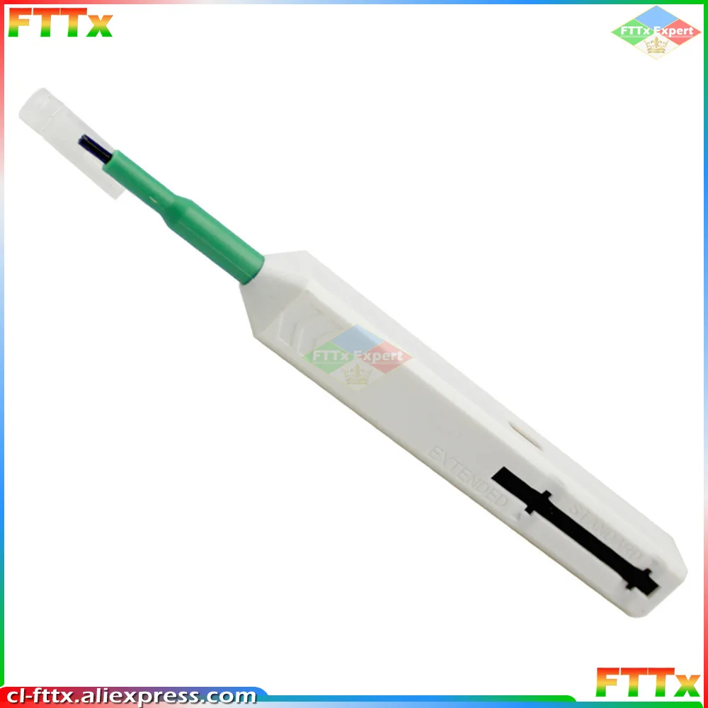Free Shipping 5pcs/lot One-Click Fiber Optic Connector Cleaner Pen for 2.5mm SC ST FC or 1.25mm LC Connectors Fiber Optic Tools