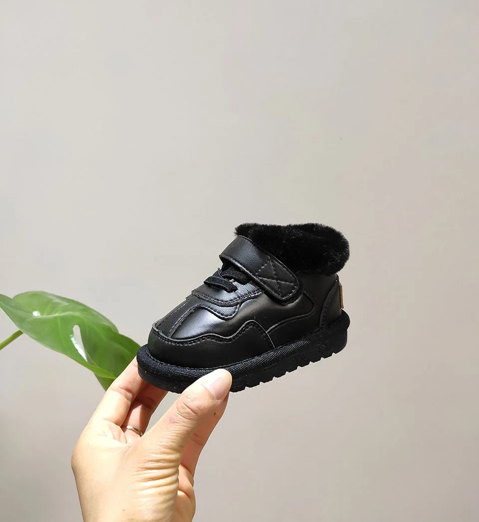 Winter Baby Toddler Shoes Winter Infant Baby Toddler Shoes Children's Cotton Boots Low-top Snow Boots Children Shoes