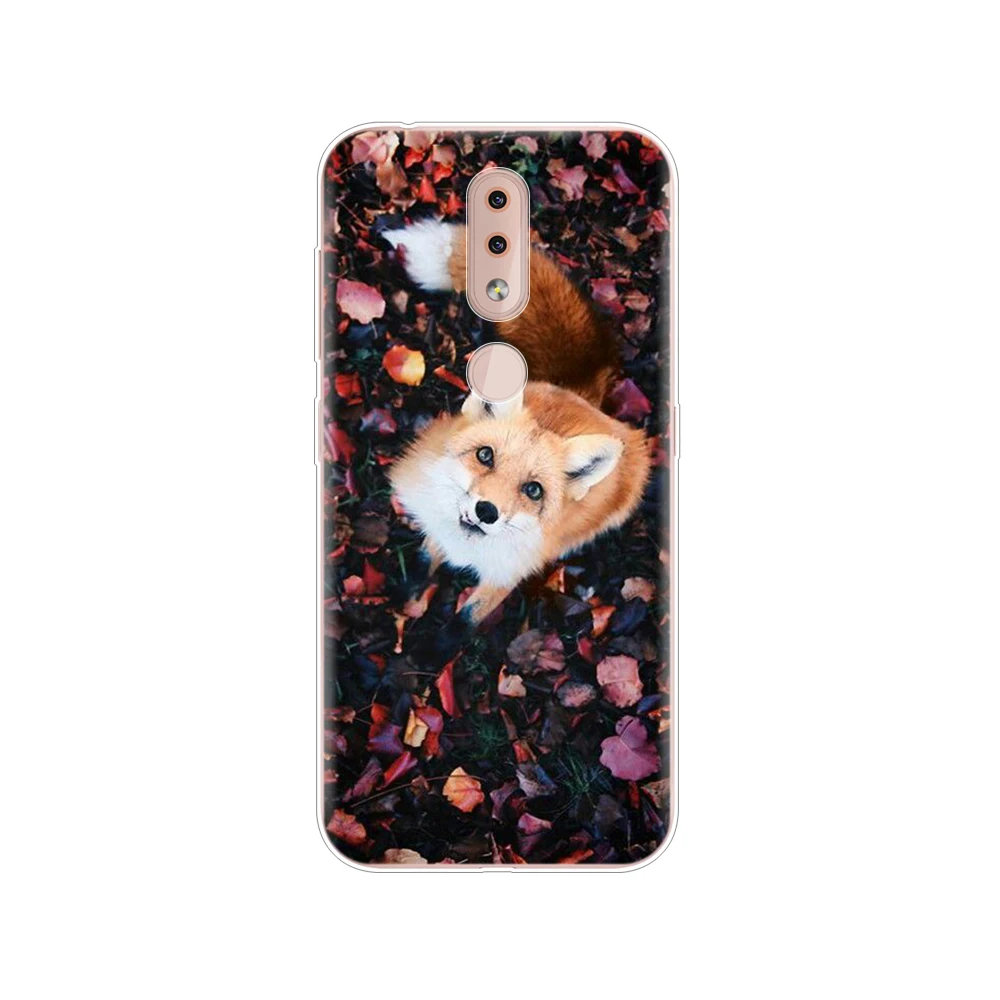 Чехол для Nokia 4 2 чехол накладка силиконовый мягкий TA 1157 1150 1133 1149 1152 etui