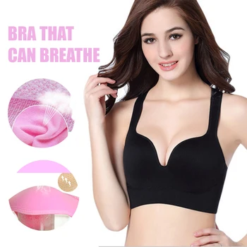 

Bras for Women Underwear Sexy Lingerie Solid Bra Seamless Push Up Cotton Tops Bralette Brassiere Wireless Sports Vest