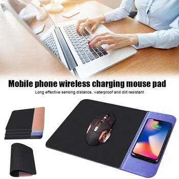 

2019 Wholesale Wireless Charging Mouse Pad Square Universal Rubber Mouse Pad H-best