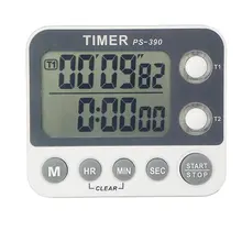 Cooking Timer With Loud Alarm Large LCD Display Cooking Timer Magnetic Digital Kitchen Countdown Timer portable 1 7 lcd digital kitchen timer green white black