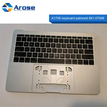 

A1708 topcase A1708 keyboard palmrest 661-07946 with US UK keyboard no touchpad for A1708 case A1708 top case