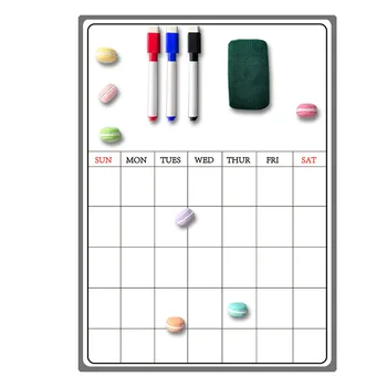 

A3 Magnetic Whiteboard Plan Whiteboard Refrigerator Magnet Flexible Daily Board Blackboard Calendar Sticker