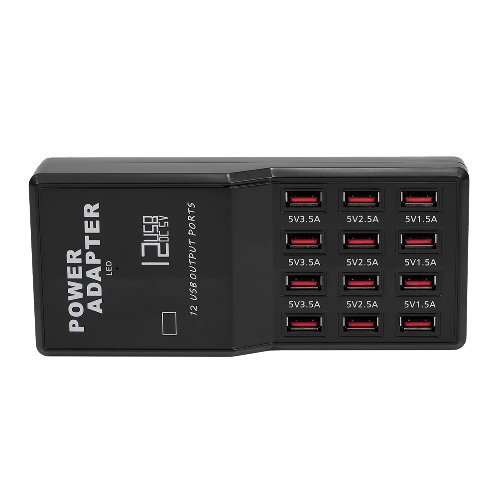 Универсальная зарядная станция с 12 портами usb зарядная док-станция USB зарядное устройство Совместимость зарядная станция для офисного использования