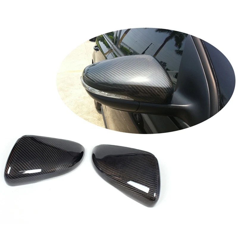 Углеродное волокно Авто обзор крышки зеркала для Golf 6 VI MK6 & GTI 2010 2013 2