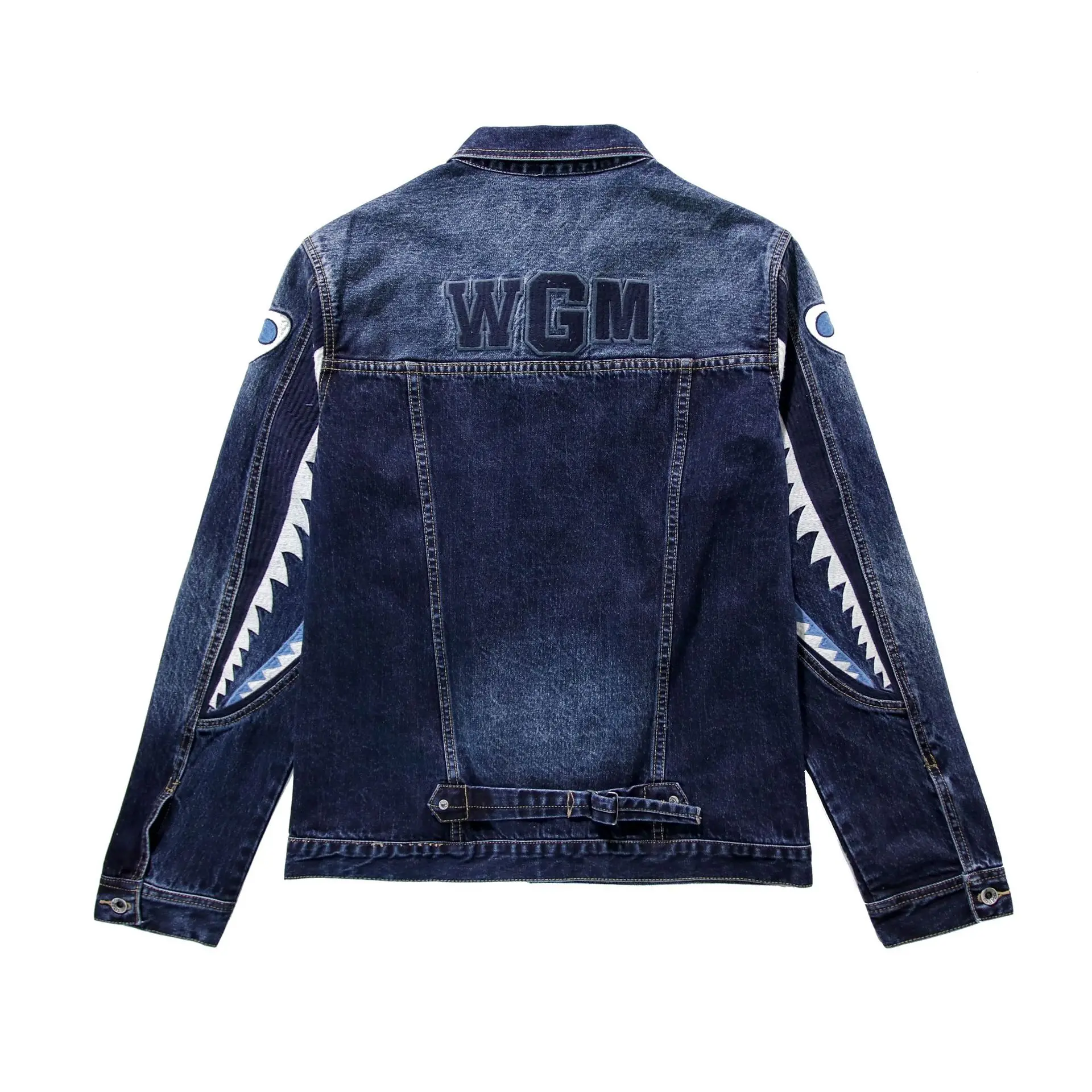 

2019 New Style Japanese-style Popular Brand Shark Teenager Casual Embroidered Jacket Jacket