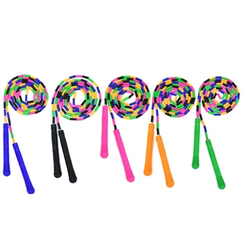 

Adjustable Fast Segmented Jump Rope Anti Skid Handle Skipping Rope for Kids Adults Multi Color Options Fitness Weight Loss