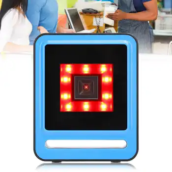 

1D Scanner 2D Barcode Reader Supermarket Use Blue for Windows / OS X / POS Cash Register New