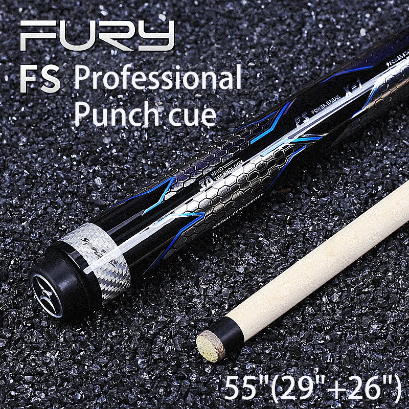 

FURY FS-PB-X1 Break Cue 13mm Hell Fire Tip Carbon Fiber Technology Shaft 3D Mixed Punch High-end 3D Wrap Professional Billiard