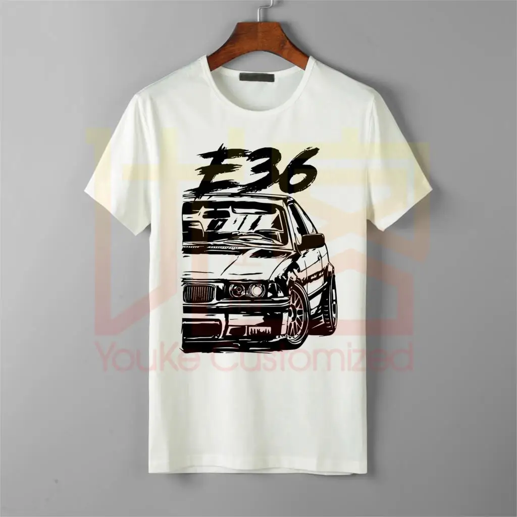 Men's Crewneck short Sleeve Custom Cotton conor mcgregor t shirt Funny Stack of E36 Variants Men tshirts | Мужская одежда