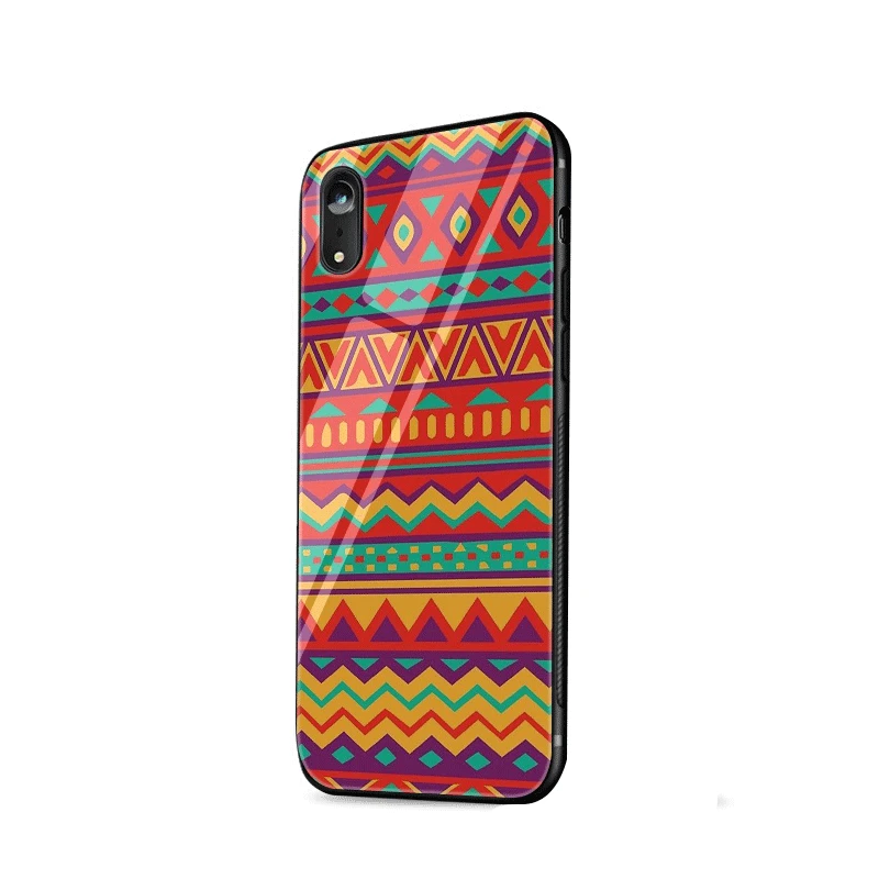 Чехол для телефона из термопластичного стекла для Iphone 5, 5S, 6, 6 S, 7, 8 Plus, X, XR, XS Max, защитный чехол в богемном стиле