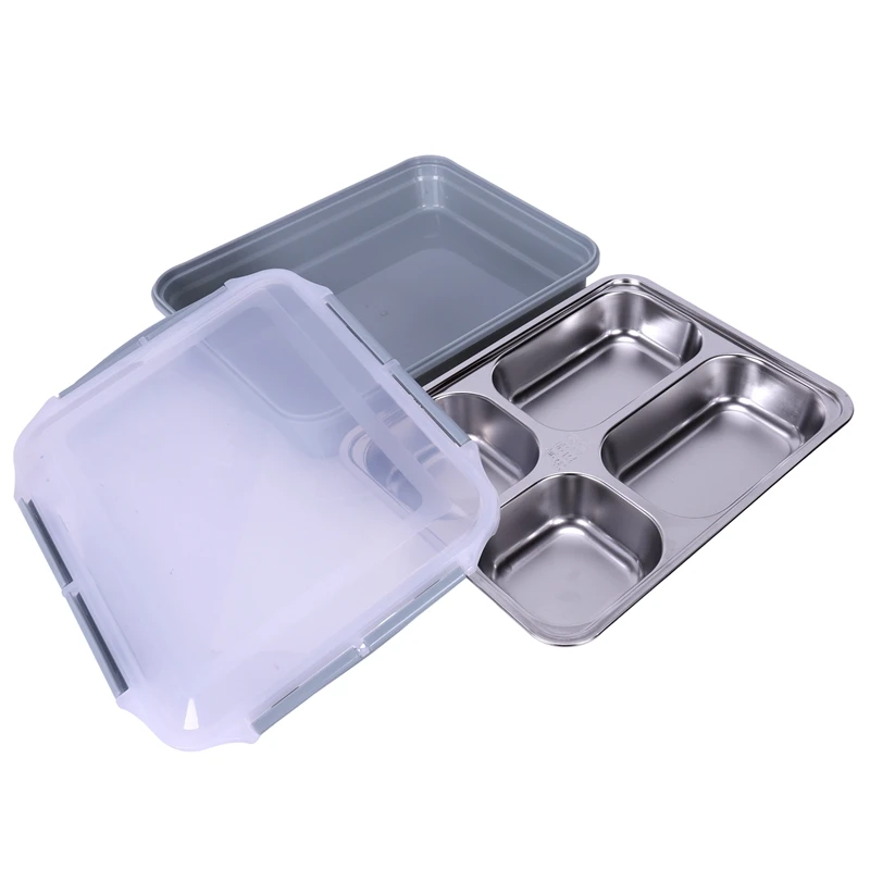 Bento Box из нержавеющей стали Герметичный стул коробка суп миска-контейнер школьная посуда