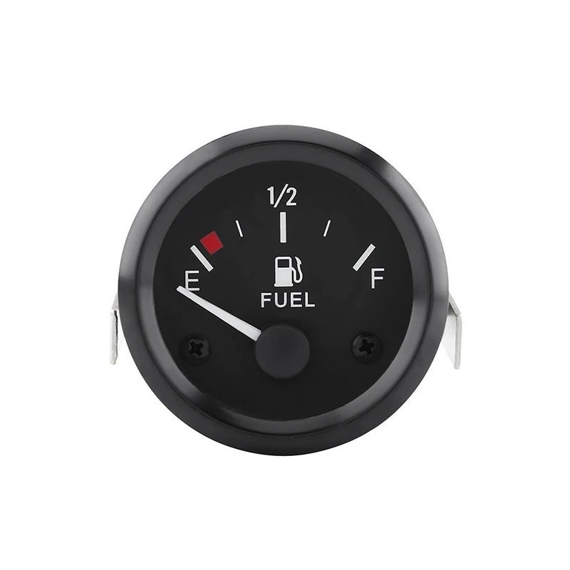 

2'' 52mm Waterproof Pointer Fuel Level Gauge Electrical Digital Fuel Level Gauge for Universal Boat Car Truck RV Camper Instrume