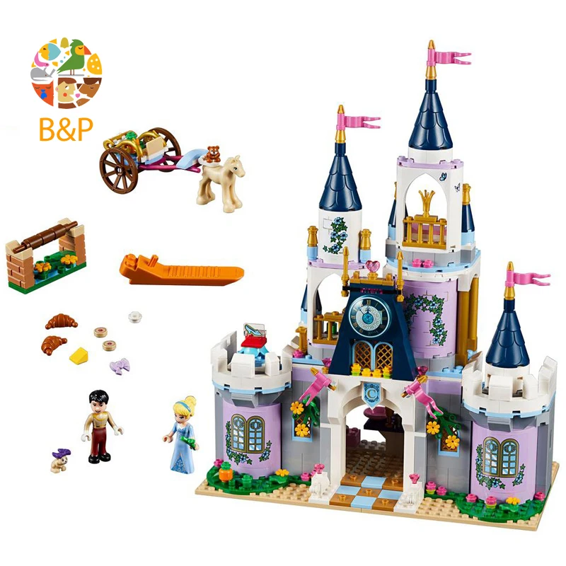 41154 игрушки 655 шт. серия фильмов замок мечты набор строительных блоков кирпичи развивающие игрушки для подарков 25014