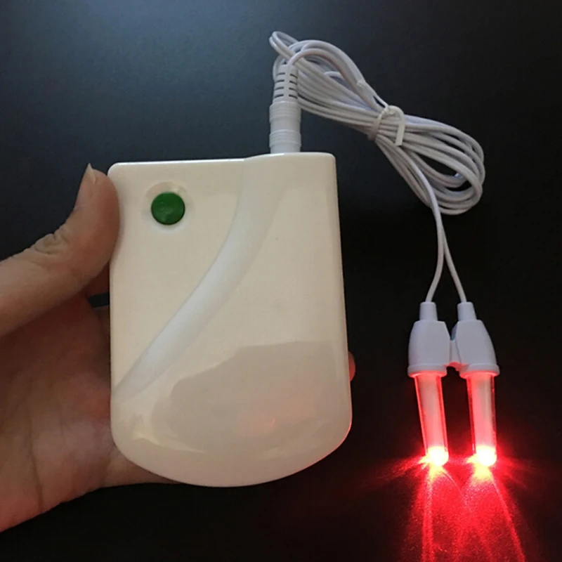 Low Frequency Pulse Laser Nose Rhinitis Relief Treatment Machine Sinusitis Nose Cure Therapy Massage Device
