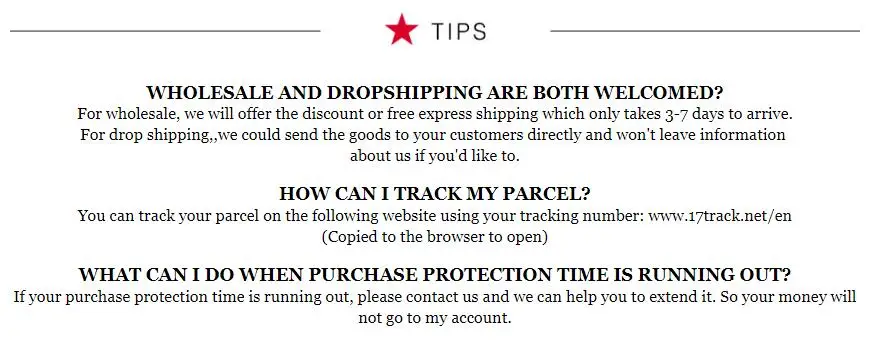 tips