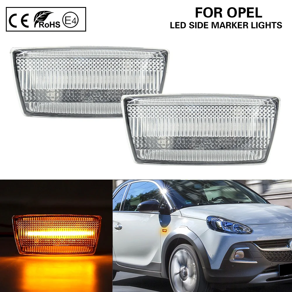 Светодиодный светильник указателя поворота для Opel Adam/Astra H/CORSA/Insignia/Meriva/Zafira Chevrolet Holden Cadillac Buick