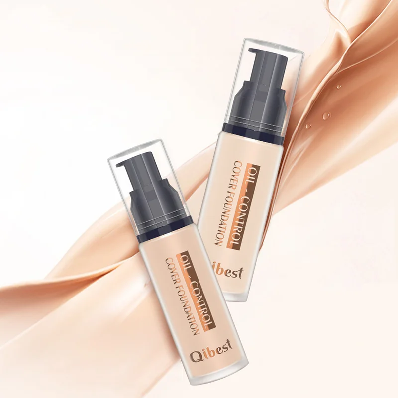 

6 Color Liquid Foundation Makeup Face Base Waterproof Long Lasting Moisturizer Concealer Primer BB Cream Make Up Cosmetics TSLM1