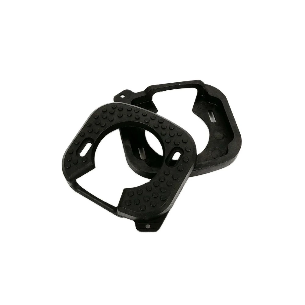 Bike Shoe Cleat Covers Lightweight Plastic Cycling Shoes Cleat Anti Slip Quick Release Rubber