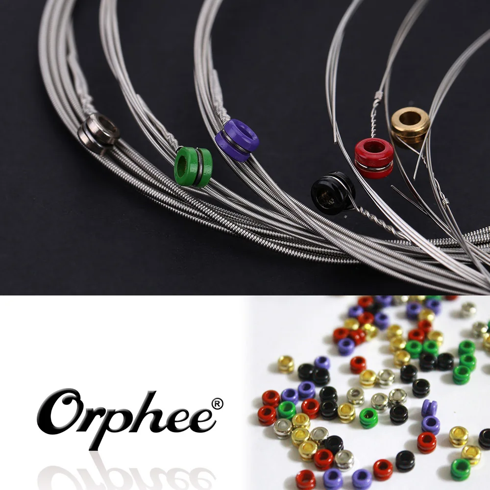 Orphee RX15 6 шт. набор электрогитарных струн (.009 .042) никелевый сплав супер светильник