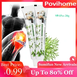 Only$0.99 Wormwood Pain Relief Cream Herbal Moxibustion Ointment Muscle Joints Arthritis Rheumatism Ache Massage Care Plaster