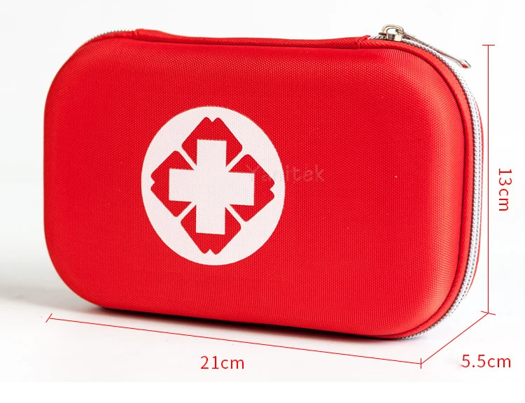 18 Items/44pcs Portable Travel Household Survival Kit Multi-Layer EVA First Aid Kit Outdoor Car Bag Emergency Kit