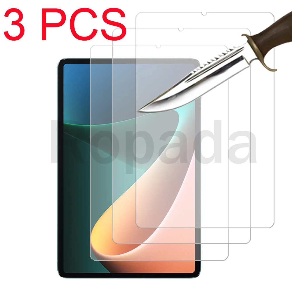 3PCS Tempered Glass screen Protector for Xiaomi Pad 5 Mi pad Pro Screen Protective Film MiPad 1 2 3 4 | Компьютеры и офис