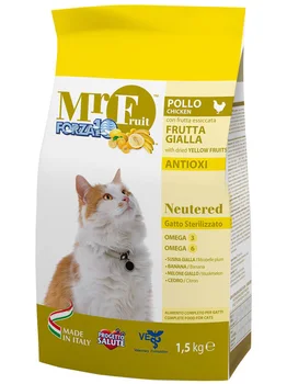 

FORZA10 FORZA10 CAT MR.FRUIT NEUTERED for adult neutered cats and neutered cats live at home with chicken