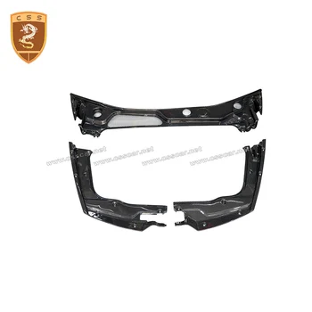 

Real Carbon Fiber Front Cabin Interior Fit For 14-17 LAMBORGHINI HURACAN LP610 Auto Accessories