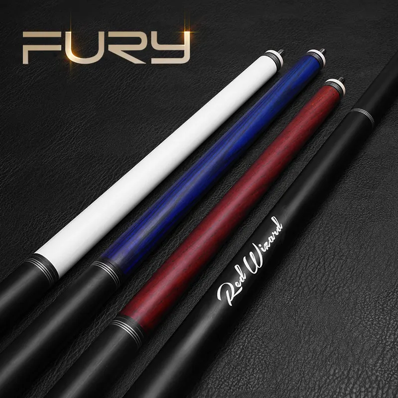 Billiard Shaft Fury Break Jump Cue Red Wizard Series Maple Shaft 13.5mm Tip Pool Cue Billiard Stick Professional Punch&Jjump