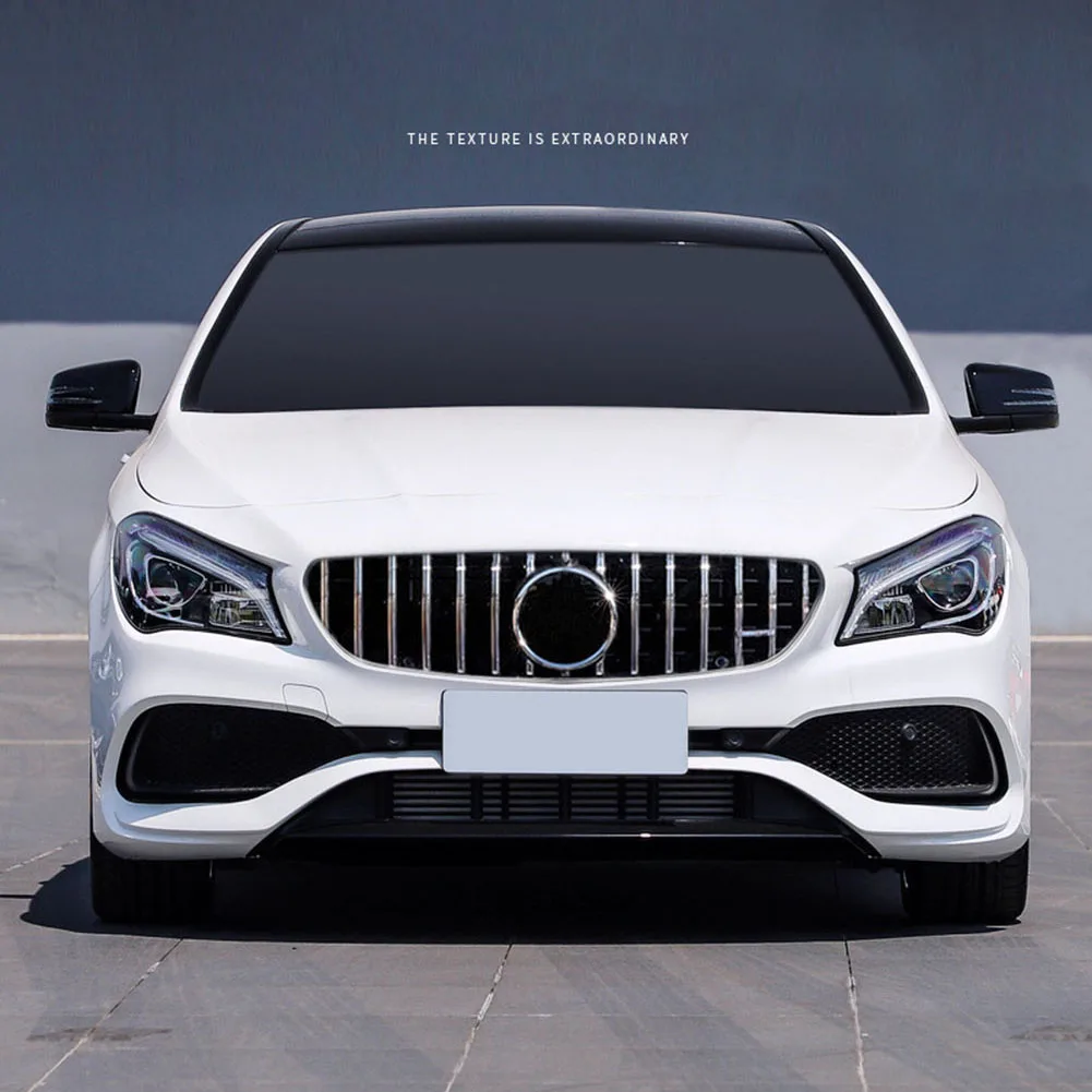 Передняя гоночная заготовка бампер решетка верхняя крышка для Mercedes-Benz W166 ML класс GTR