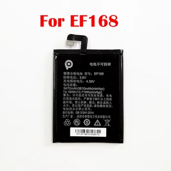 

100% Real 3610mAh EF168 Battery For PPTV King7 King7S PP6000 Phone Newly Production High Quality Battery+Tracking Number