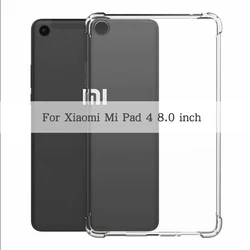 Shockproof Transparent TPU Silicone Protective Cover (Mi Pad 4)