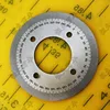 Diameter:60mm inner hole:25mm thickness:2mm 360 degree Ultra small dial scale Stainless steel disc 2