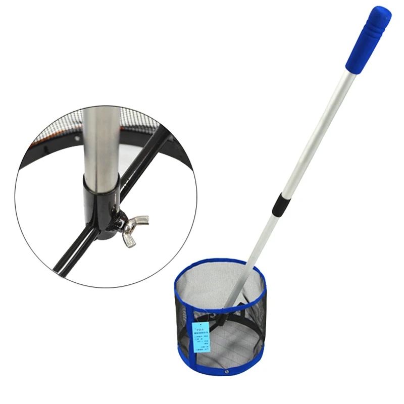 Table Tennis 120 Ball Picker Ping Pong Picking Net Telescopic Collector Roller 