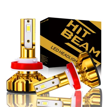 

2pcs Car LED Headlights H11LED 12v H4 Hi Lo Beam 60W HB3 9005 HB4 9006 HB5 auto LED Light Bulbs 10000LM