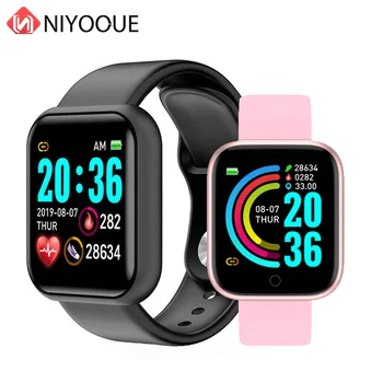 

Y68 Smart Watch Fitness Bracelet Activity Tracker Heart Rate Monitor Blood pressure Bluetooth Watch for ios Android VS B57 B58