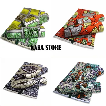 

New African Golden Wax Fabric 2020 High Quality For Women Dress Tissue Print