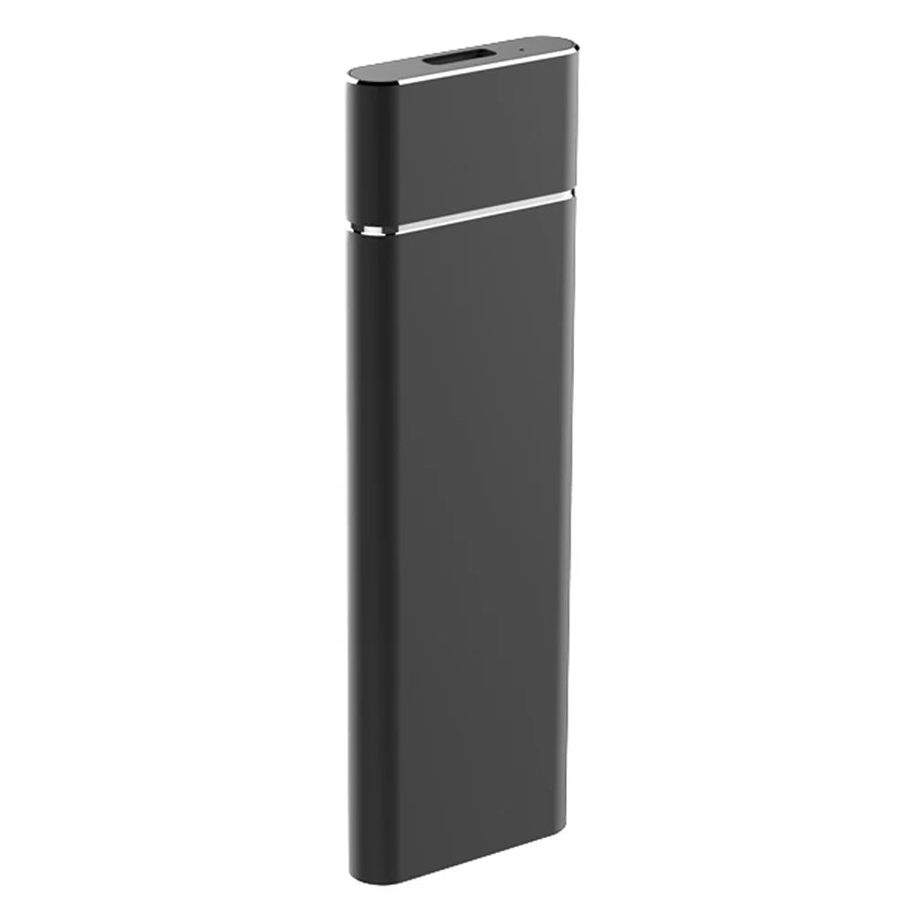 M.2 NGFF B Ключ к USB 3,1 чехол на жесткий диск конвертер адаптер для ПК компьютер тип-c конвертер адаптер 2230/2242/2260/2280 - Цвет: Черный