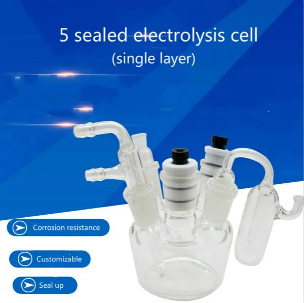 

Single layer 5-cell. Sealed cell Teflon lid seal. 75ml.