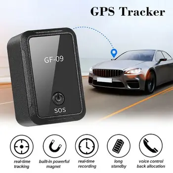 

GF09 Mini GPS Tracker Real Time Tracking Locator Device Waterproof Drop Shock Voice Alarm Anti-Lost GPS Tracker Locator System