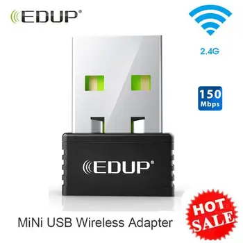 

EDUP network card mini usb wireless wifi adapter 150mbps wi-fi Dongle 802.11n usb ethernet adapter Support for PC Windows Mac