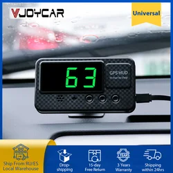 Compteur de vitesse GPS Hud universel, affichage tête haute de voiture avec alarme de survitesse, MPH KM/H pour tous les véhicules, mise à niveau A100 