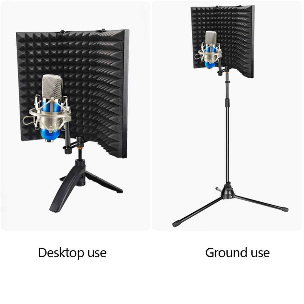Студийный микрофон для записи ветрового экрана, микрофон для лобового стекла, звукоизоляционный экран, шумоизоляция, система предотвращения шума