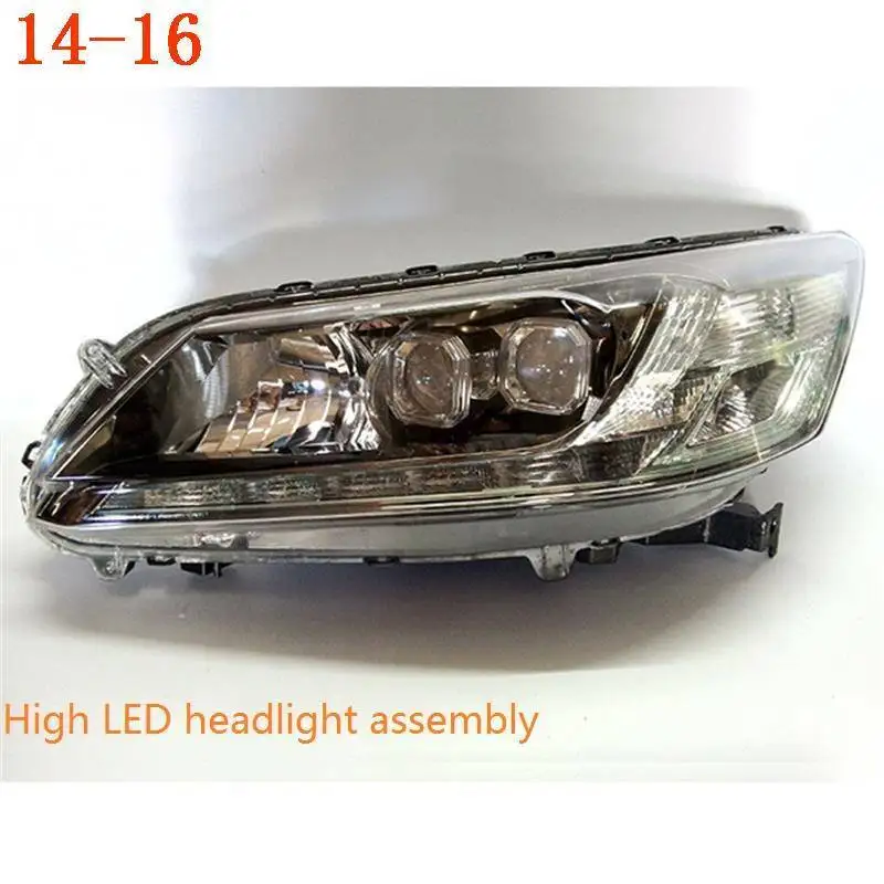 MODEL C Assessoires аксессуары для укладки Luces Para лампа авто Drl дневные ходовые светодиодные фары автомобильные фары в сборе для Honda Accord - Цвет: MODEL C