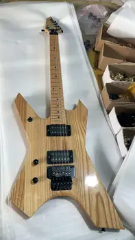 

Wholesale Guitar New Arrival Custom 7 String Electric Guitar With Floyd Rose Tremolo In Natural 190930
