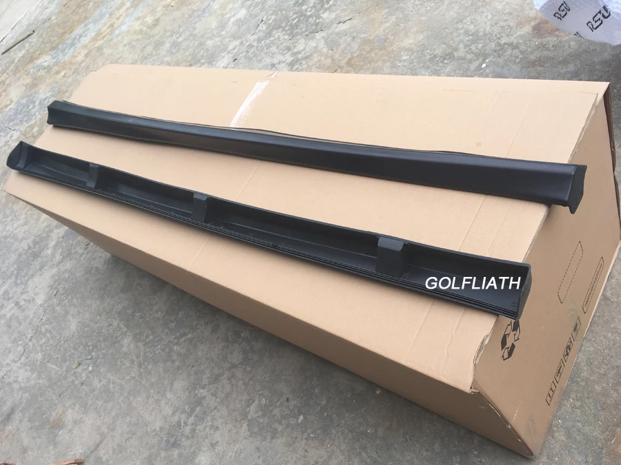 GOLFLIATH S3 style PP material unpainted side skirts for audi A3 sportback sedan 2013-